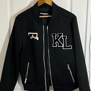 KARL LAGERFELD PARIS BOMBER JACKET